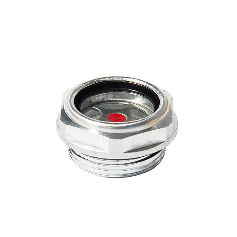 Kaca heksagonal bundar